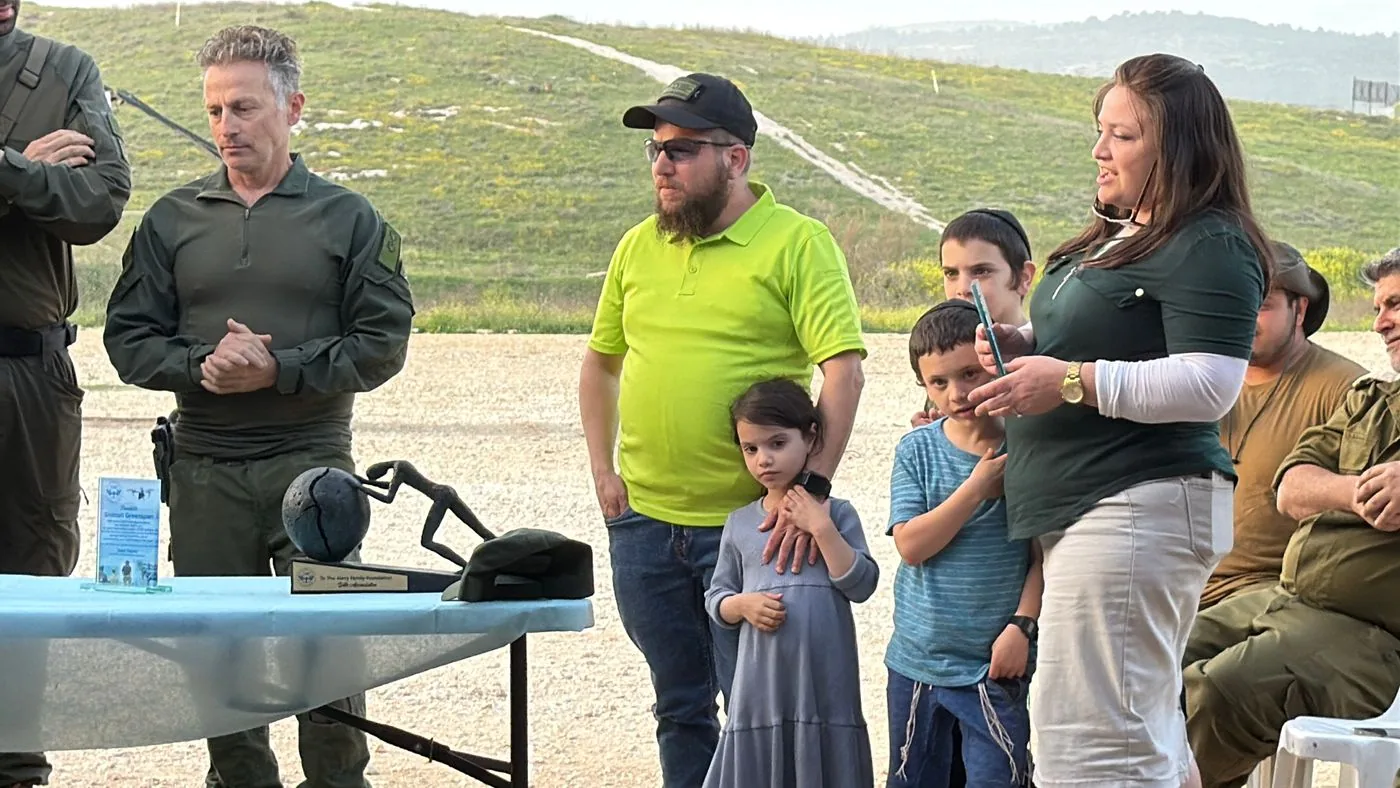 Members of the Alevy Family Foundation team in Israel.