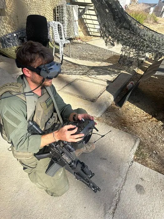 Drone pilot training.